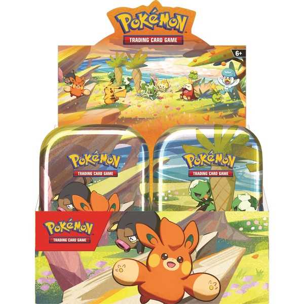 Pokémon TCG: Set of 5 Paldea Mini Tins (one of each design)
