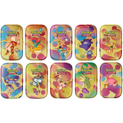 Scarlet & Violet 151 Mini Tin Bundle (Sealed display of 10 Tins)