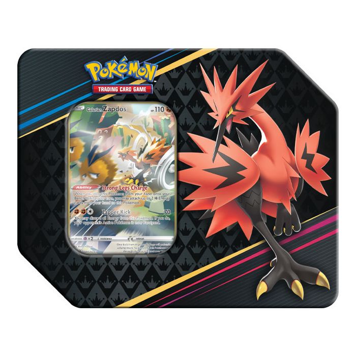 Pokemon - Crown Zenith - 7" Tin - Galarian Zapdos
