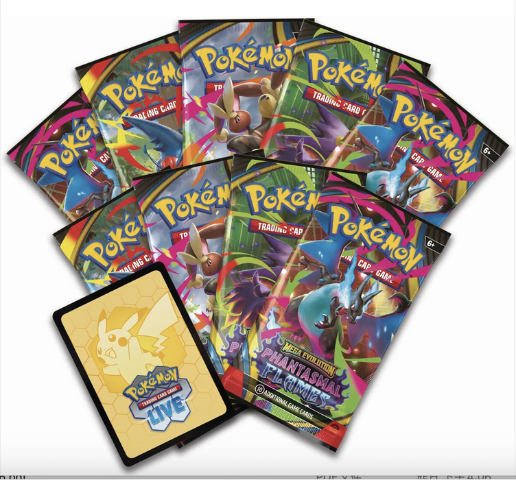 Pokémon TCG: Mega Evolution Phantasmal Flames - Elite Trainer Box