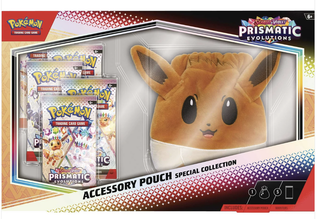 Pokémon TCG: Scarlet & Violet 8.5 – Prismatic Evolutions - Accessory Pouch Special Collection