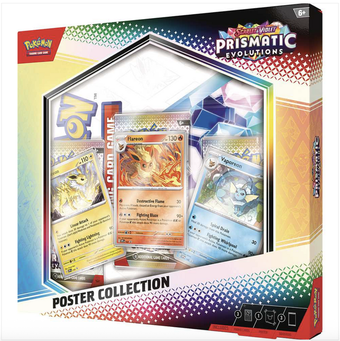 Pokémon TCG: Scarlet & Violet 8.5 - Prismatic Evolutions - Poster Collection